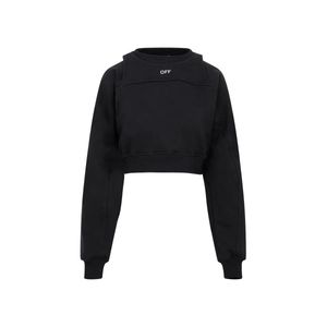 Off-White c/o Virgil Abloh Black Cotton Sweatshirt