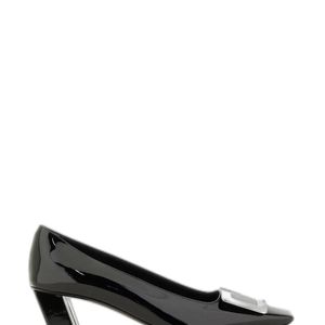 Roger Vivier Black Buckle Pumps