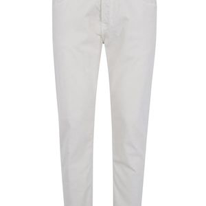 Dondup Grey "Icon" Slim Fit Needlecord 5 Pockets Jeans for men