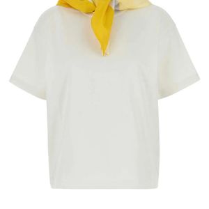 Bottega Veneta White Cotton T-Shirt