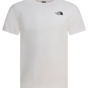 The North Face White "Vertical Ss Tee" T-Shirt for men