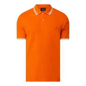 Peuterey Poloshirt aus Piqué Modell 'Medinilla' in Orange für Herren