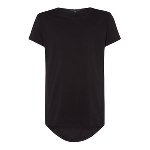 Tigha Vokuhila T-Shirt im Washed Out Look in Schwarz für Herren