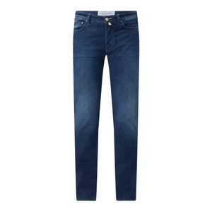 Jacob Cohen Straight Fit Jeans mit Viskose-Anteil in Blau für Herren