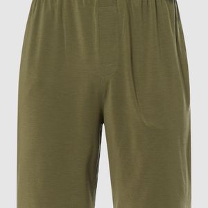Calvin Klein Pyjama-Shorts mit Stretch-Anteil in Grün für Herren