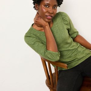FatFace Green Fatface Jenny Top