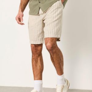 FatFace Natural Salcombe Linen Cotton Shorts for men
