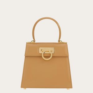 Ferragamo Natural Iconic Top Handle (s)