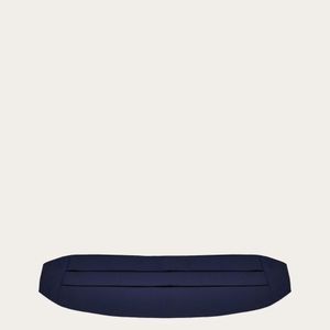 Ferragamo Blue Cummerbund for men