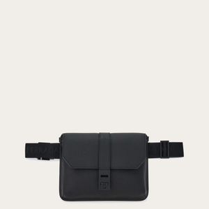 Ferragamo Black Belt Bag With Hug Buckle for men