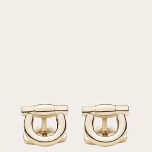 Ferragamo Natural Gancini Cufflinks for men