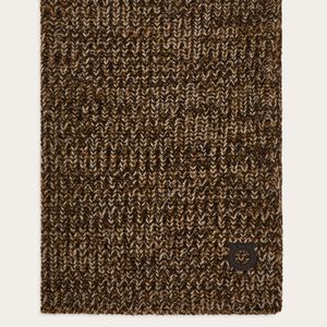 Ferragamo Brown Cowl Scarf for men