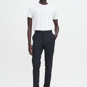 Filippa K Black Liam Wool Trousers for men