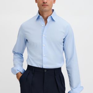 Filippa K Blue Slim Washed Cotton Shirt for men
