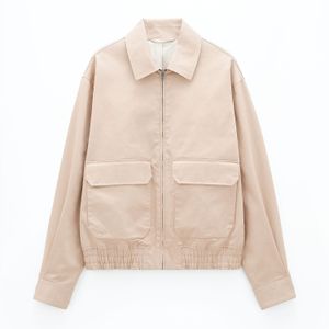 Filippa K Natural Cotton Zip Jacket
