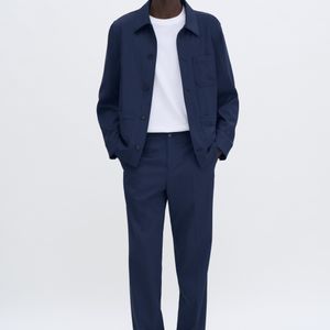 Filippa K Blue Troy Trousers for men