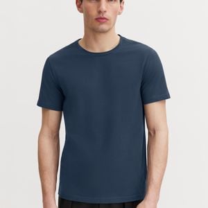 Filippa K Blue Stretch Cotton Tee for men