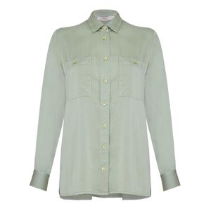Finery London Green Alannah Blouse