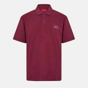 HUGO Red Delastolo Cotton Short Sleeve Polo Shirt for men