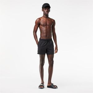 Lacoste Black Taff Swim Shorts for men
