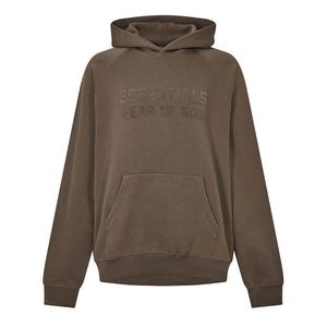 Fear Of God Brown Overhead Hoodie for men