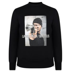 Neil Barrett 'Gangsta Brutus' Sweatshirt in Schwarz für Herren