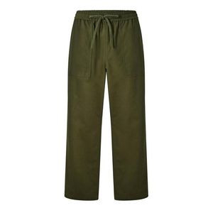 Maison Kitsuné Green Workwear Wide Leg Trousers for men