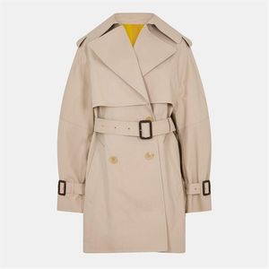 Givenchy Natural Cocoon Oversized Trench Coat