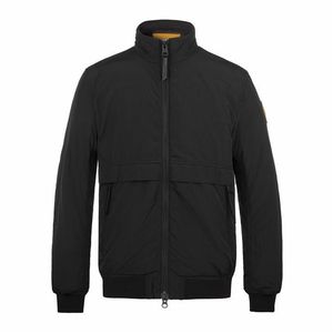 ARCTIC ARMY Black Water Repellent Bomber Jacket for men