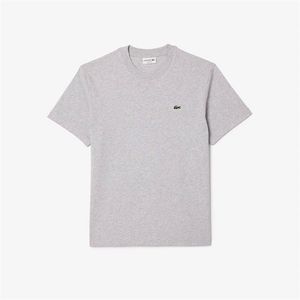 Lacoste Grey Regular Fit Small Logo T-Shirt for men