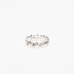 Maple White Star Ring Medium