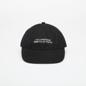 A Bathing Ape Black Solid Slogan Cap