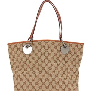 Gucci Brown Eclipse Tote Bag