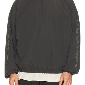 Fear Of God Grey Half Zip Track Jacket for men