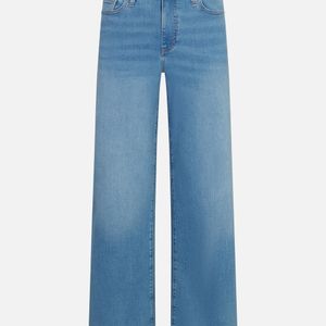 FRAME Blue Le Slim Palazzo