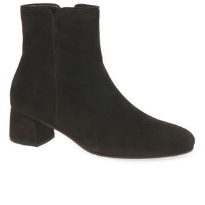 Gabor Black Abbey Ankle Boots