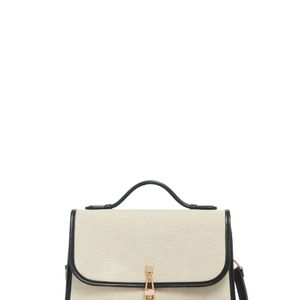 Gabriela Hearst Natural Medium Leonora Flap Bag