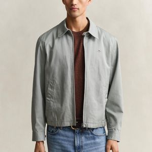 Gant Grey Cotton Windcheater Jacket for men