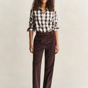 Gant Natural Tailored Corduroy Pants Deep