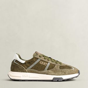 Gant Green Youtron Suede Sneakers Juniper for men