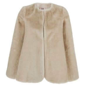 VALENTINI 1972 Natural Round Neck Hood With Trapezoid Design