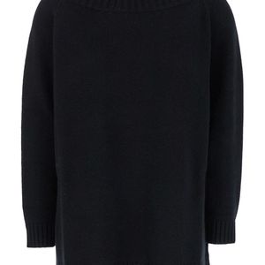 Max Mara Black 'Radames' Sweater With Boat Neckline