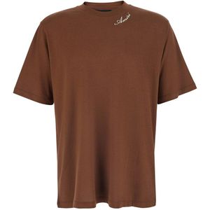 Amiri Brown T-Shirt Cotton for men