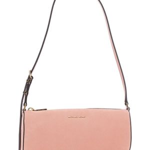 MICHAEL Michael Kors Pink 'Izzy' Shoulder Bag With Logo Lettering On T