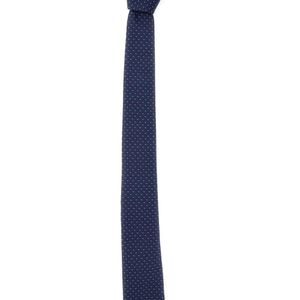 Ferragamo Blue Tie With Geometric Motif for men