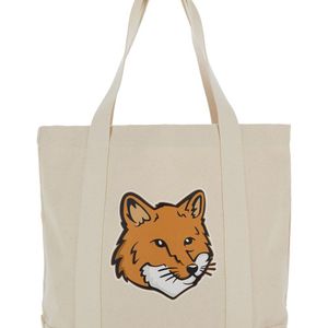 Maison Kitsuné White Totes