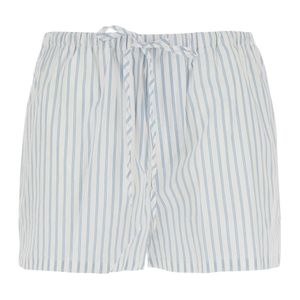 DUNST White Shorts With Elasticated Waist And Drawstring And All