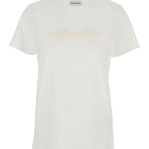Moncler White T-Shirt