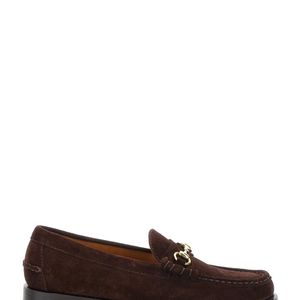 Sebago Brown 'Joe Modena' Pull-On Loafers With Horsebit Detail for men