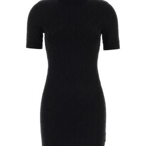 MICHAEL Michael Kors Black Knit Mini Dress